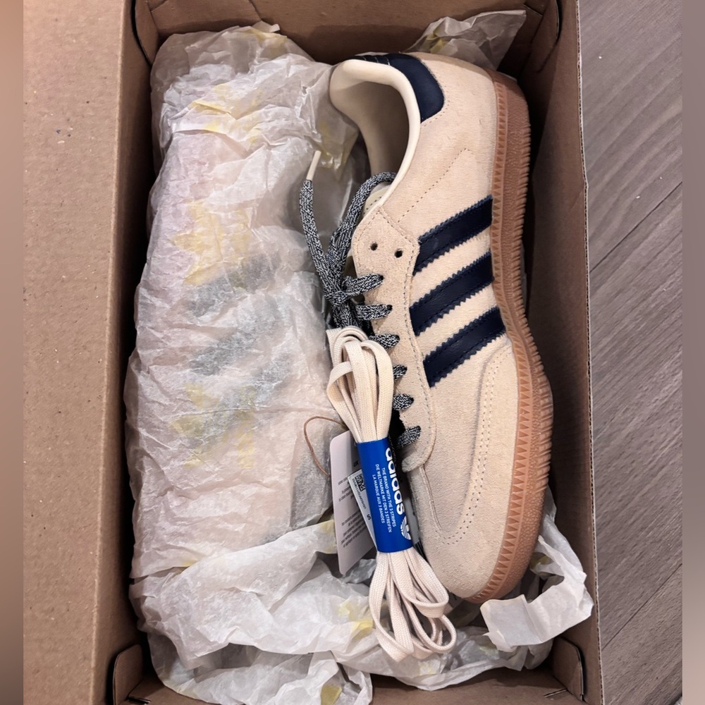 Adidas Samba OG J Vanilla Night Indigo - Picture 5 of 6